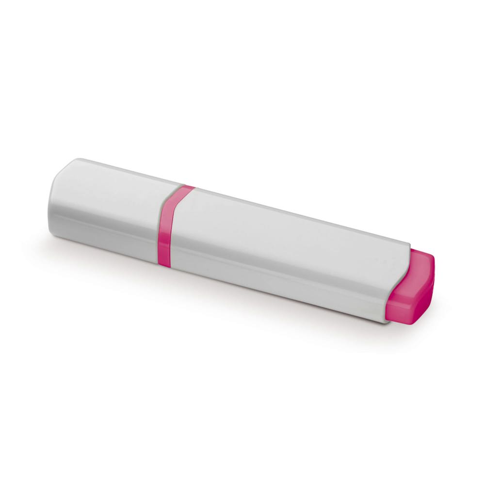 Tekstmarker - kopen of bedrukken - Wit / Roze