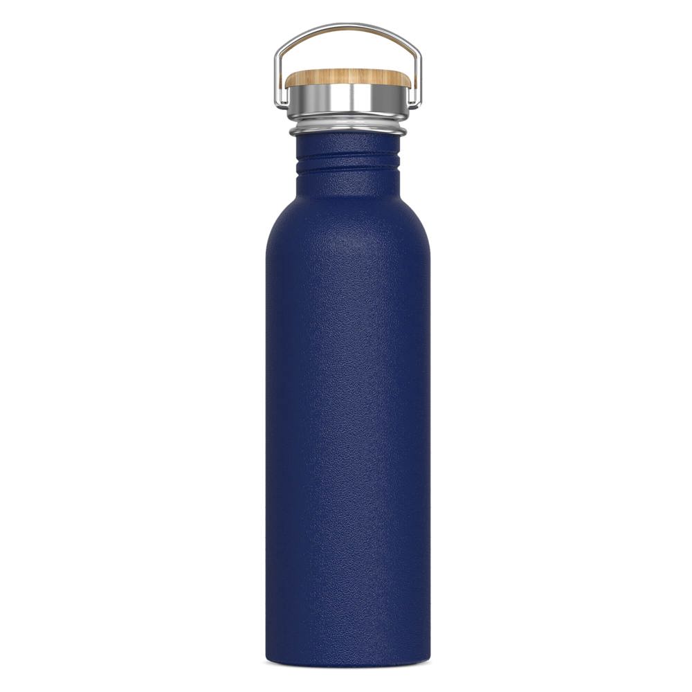 Waterfles Ashton 750ml - voor bedrijven en relatiegeschenken - Donkerblauw