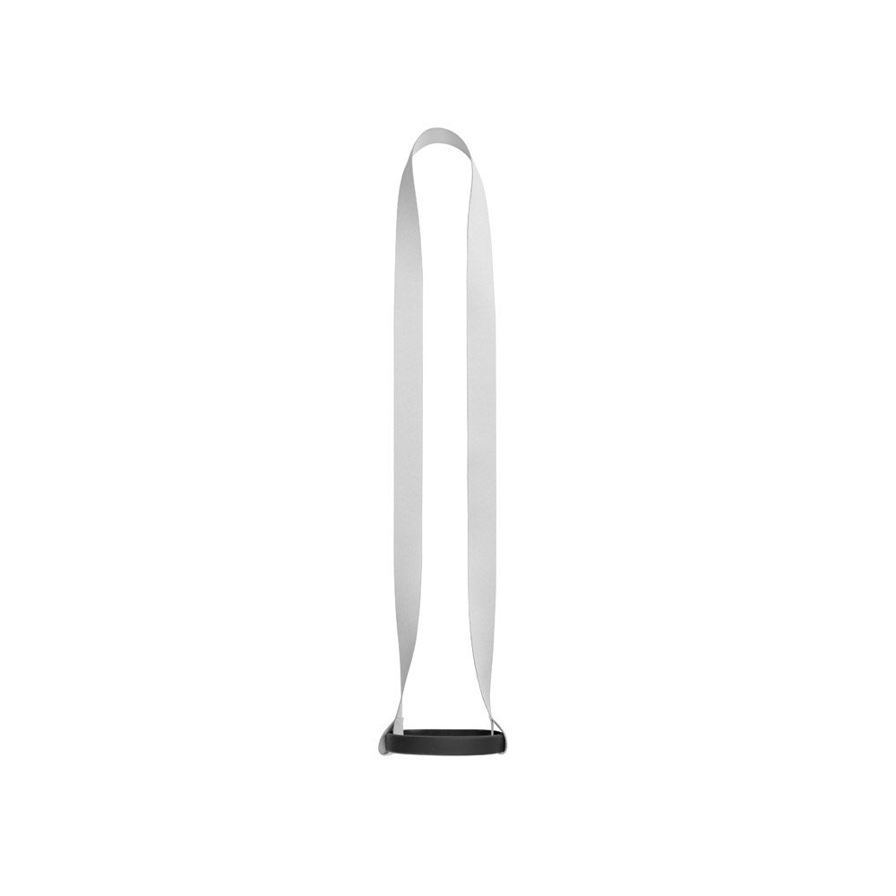 BOLTON. Polyester sublimatie lanyard met siliconen bekerhouder - kopen of bedrukken - 300 - Zwart