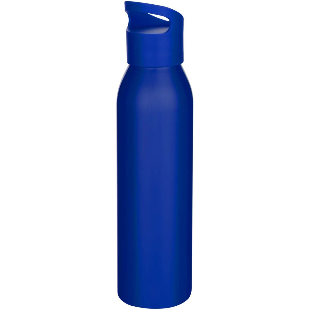 Sky 650 ml RCS gerecyclede enkelwandige roestvrijstalen waterfles - met logo of onbedrukt bestellen - blauw
