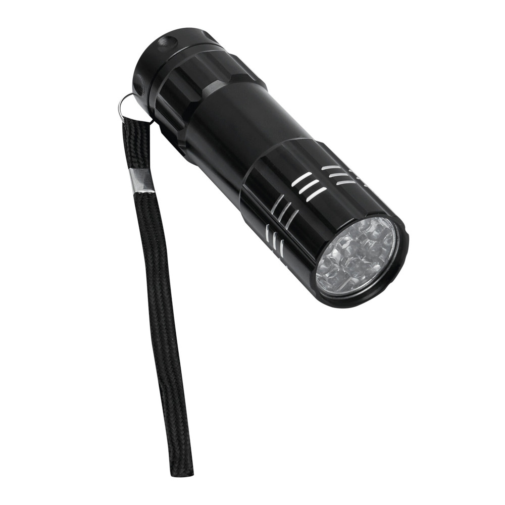 POWERFUL - Robuust uitgevoerde LED zaklamp van metaal