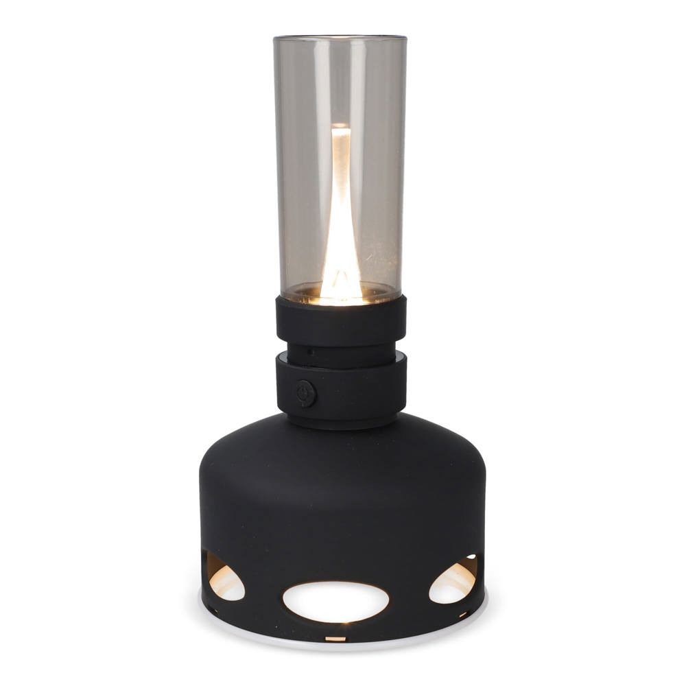 InSideOut Dimbare LED-lamp met (uit)blaassensor - kopen of bedrukken - zwart