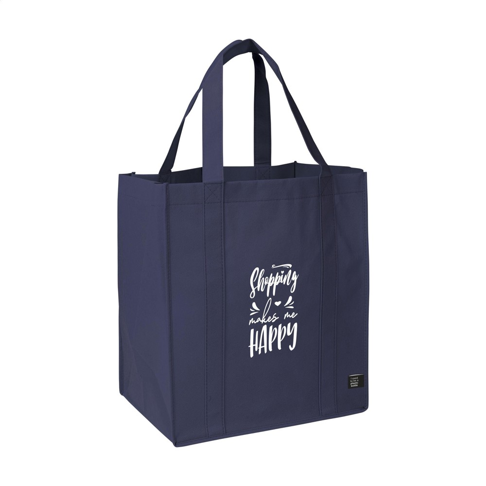 Shop XL GRS RPET (80 g/m²) winkeltas - navy (± PMS 533C)