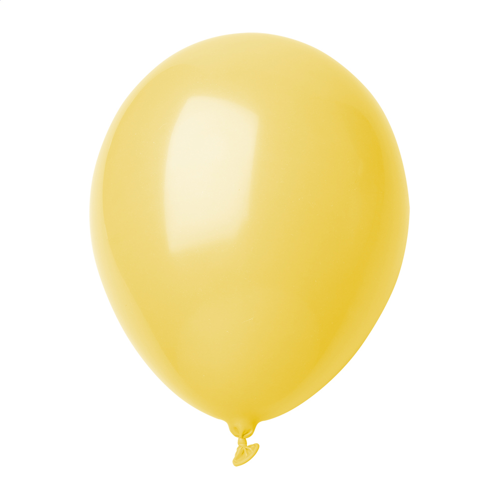 CreaBalloon - ballon, pastel kleuren - met logo of onbedrukt bestellen - Geel