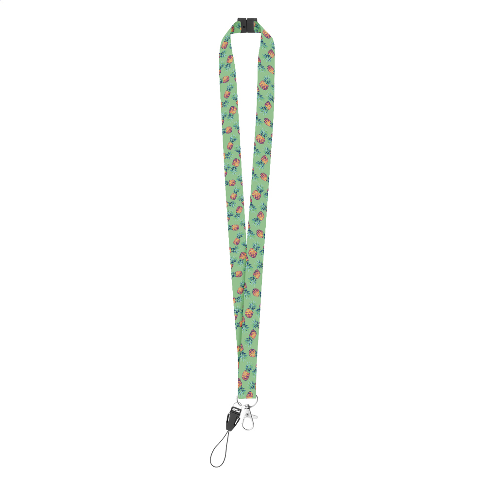 Subyard B Safe - custom made sublimatie lanyard - bedrukt of onbedrukt verkrijgbaar
