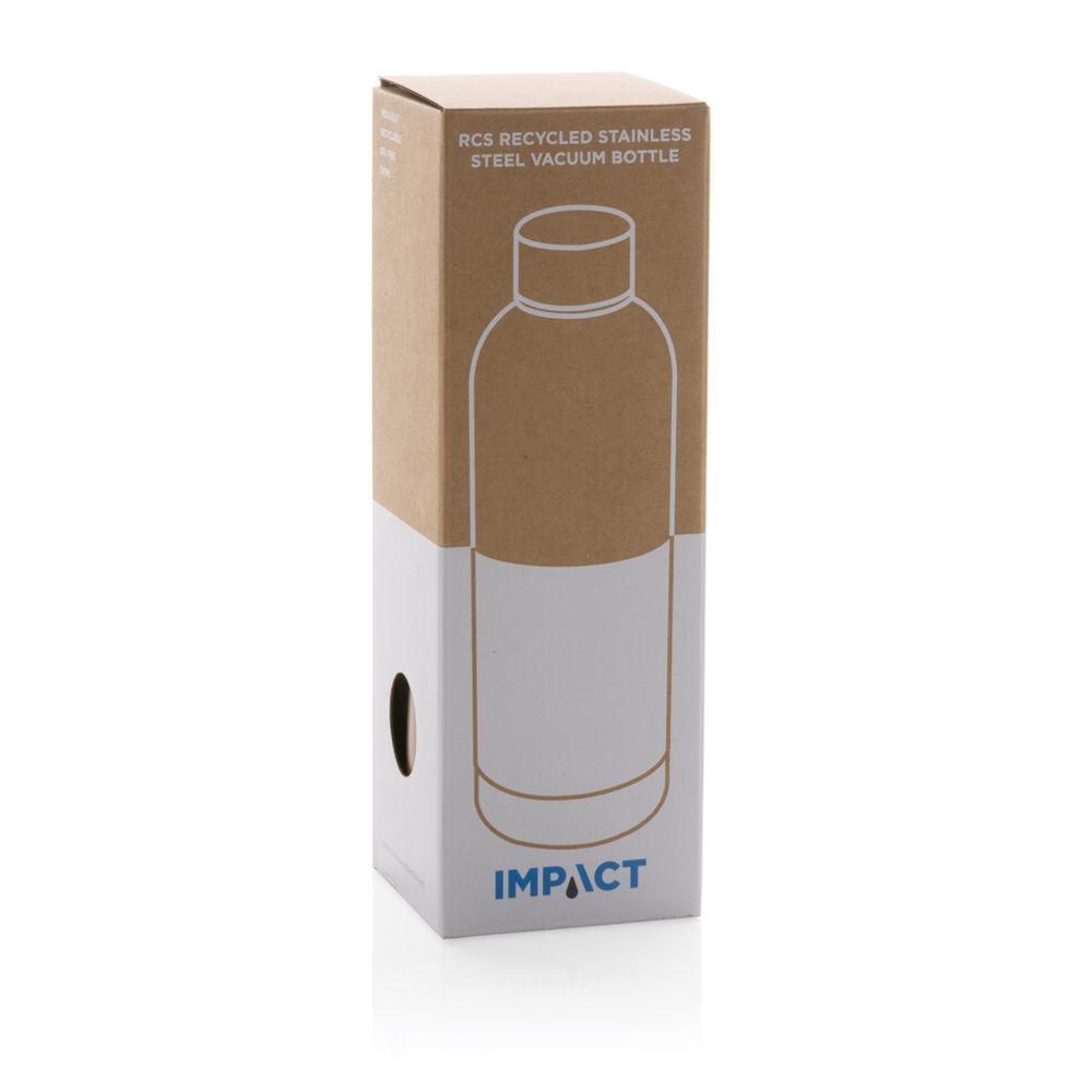 RCS gerecycled roestvrijstalen Impact vacuümfles