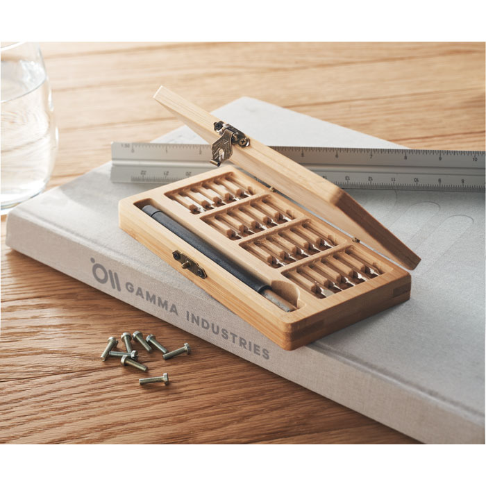 BAMTOOL - 24-delige gereedschapsset - voor bedrijven en relatiegeschenken