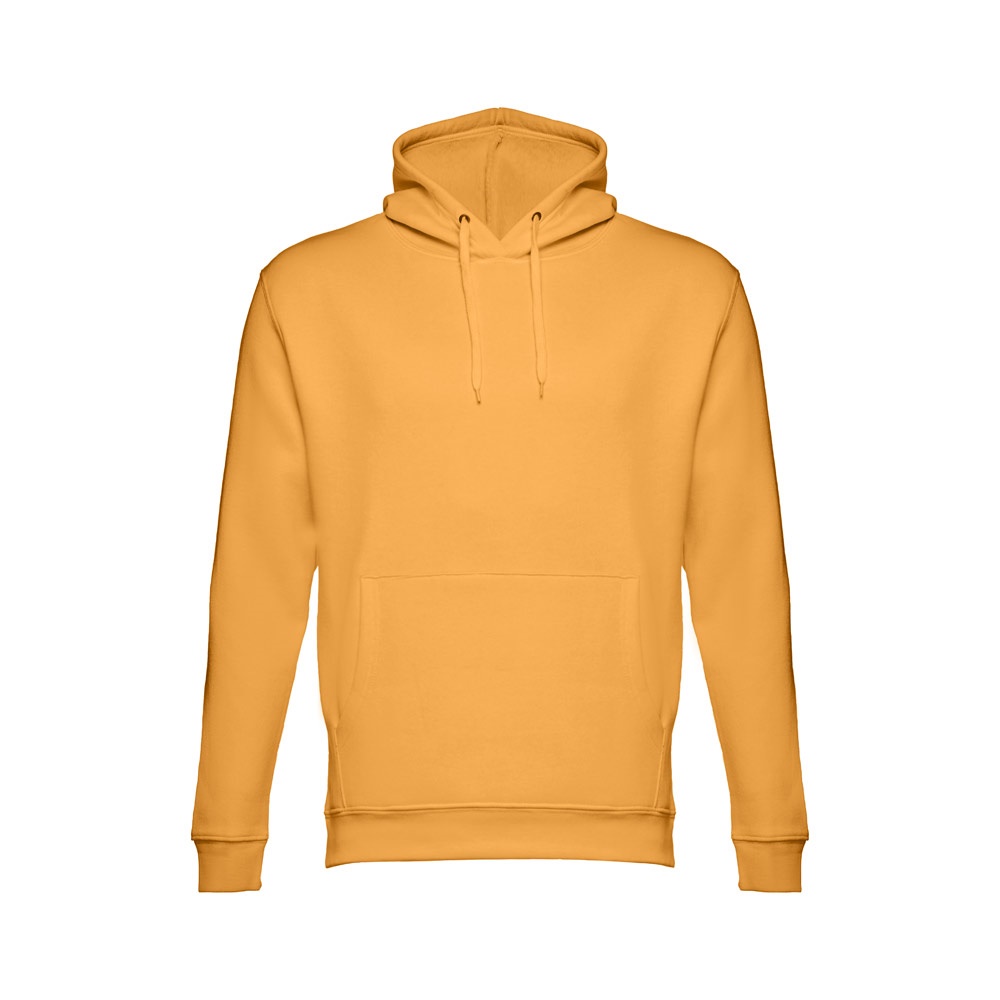 THC PHOENIX. Sweater (unisex) met capuchon in katoen en polyester - met logo of onbedrukt bestellen - Donkergeel