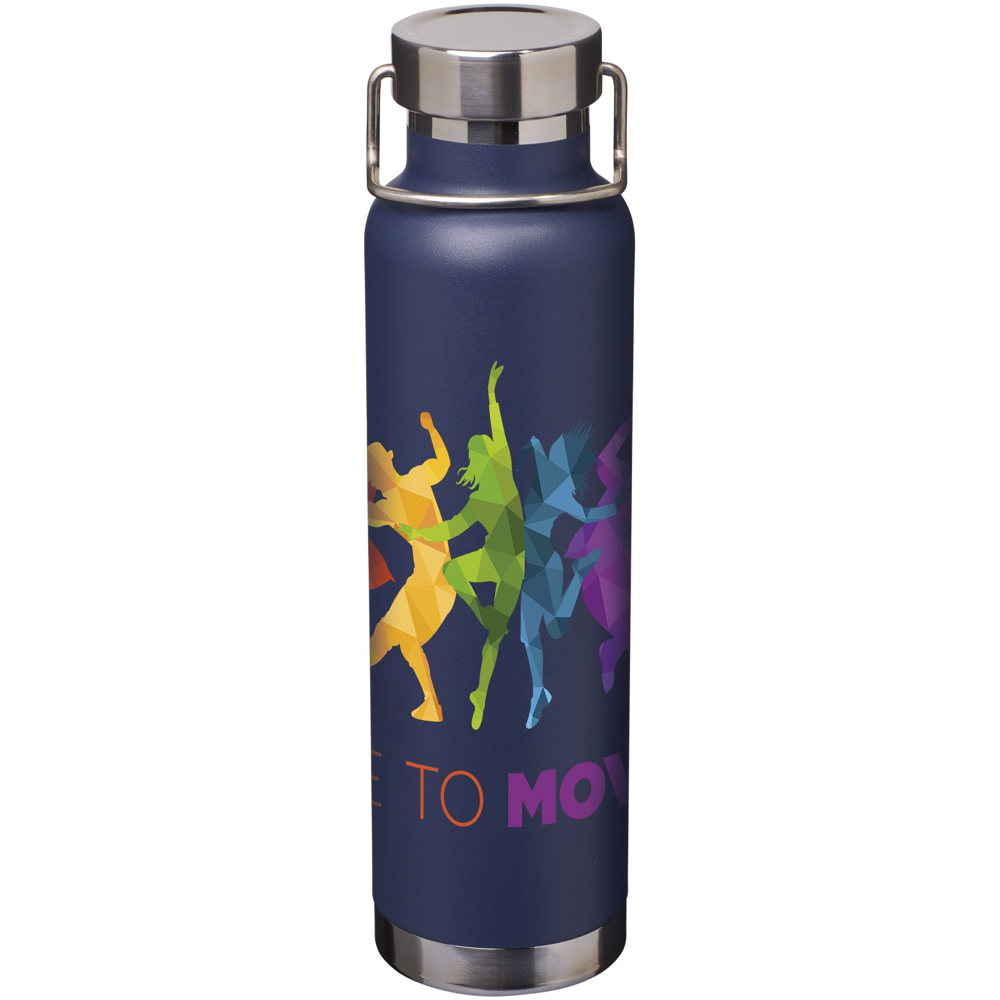 Thor 650 ml koper vacuüm geïsoleerde drinkfles