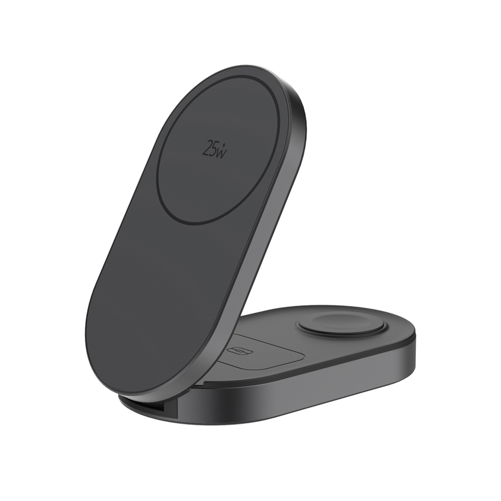 Quantum ultra-fast 3-in-1 25W vouwbare 3-in-1 lader - kopen of bedrukken