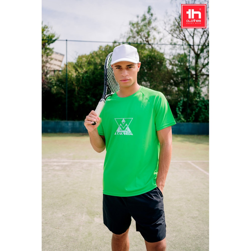 THC MOVE. Technisch T-shirt met korte mouwen in polyester - met logo of onbedrukt bestellen