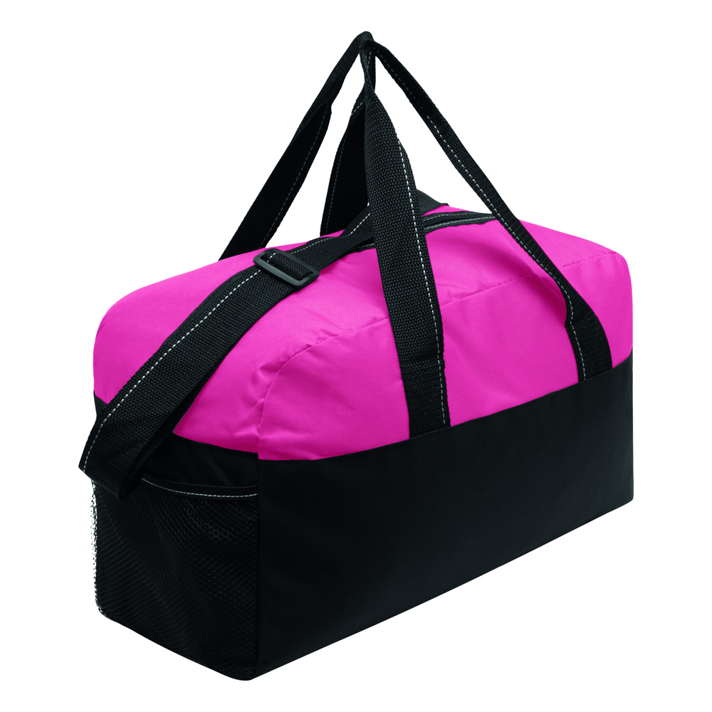 FITNESS - Sporttas - kopen of bedrukken - Roze, Zwart