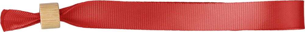 rPET (300D) polsbandjeTarian - met logo of onbedrukt bestellen - Rood