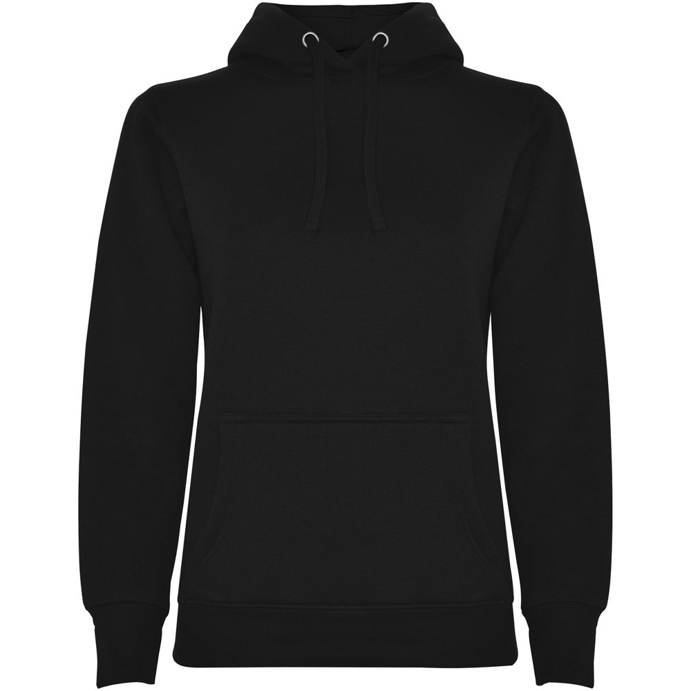 Urban hoodie voor dames - met logo of onbedrukt bestellen - Zwart