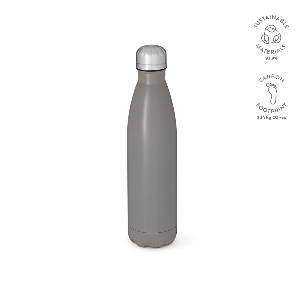 Mississippi 800 fles gerecycled roestvrij staal 810 ml - met logo of onbedrukt bestellen - grijs
