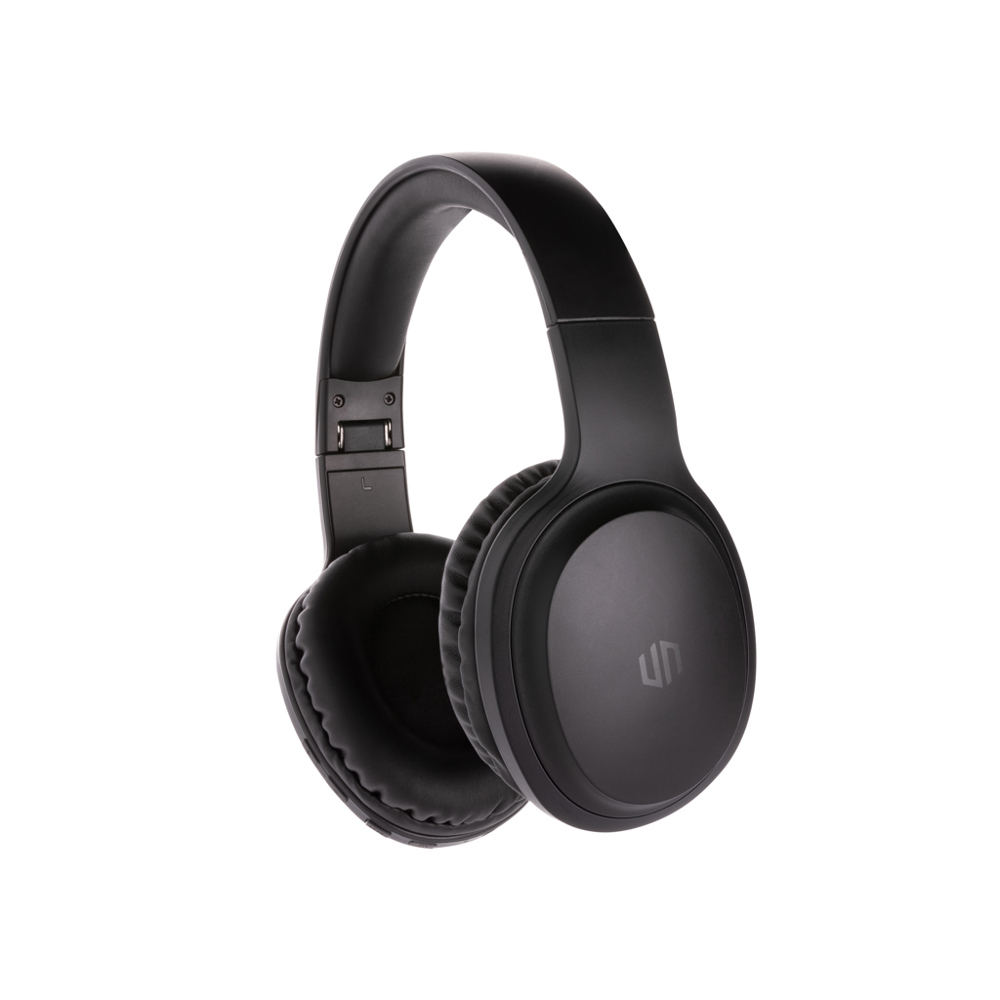 Urban Vitamin Belmont draadloze hoofdtelefoon - met logo of onbedrukt bestellen - zwart (± PMS Black)