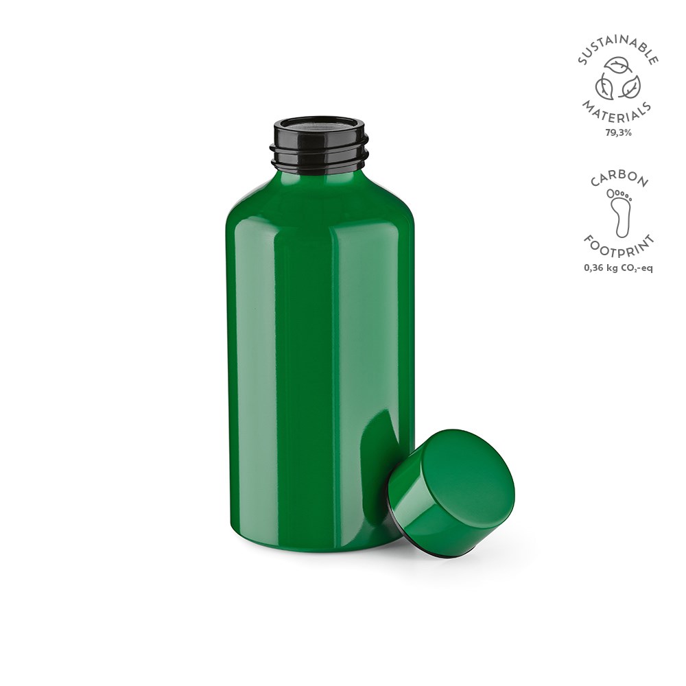 Yukon fles gerecycled aluminium 550 ml - kopen of bedrukken - groen
