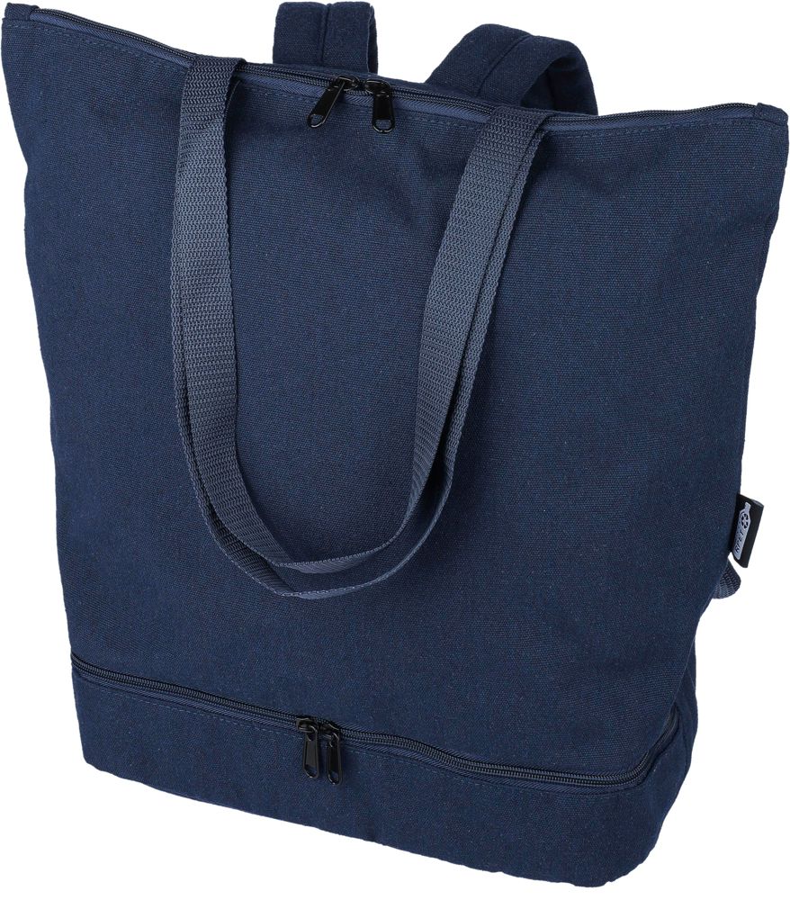 Gerecyclede polycotton (330 gsm) totepack Osric - voor bedrijven en relatiegeschenken
