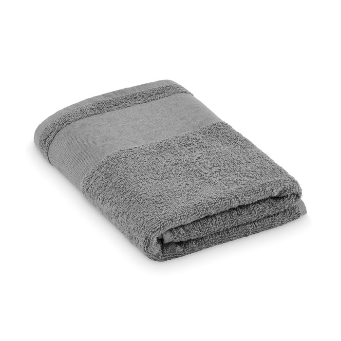 ISLAND 50 - Katoenen handdoek - met logo of onbedrukt bestellen - Steengrijs