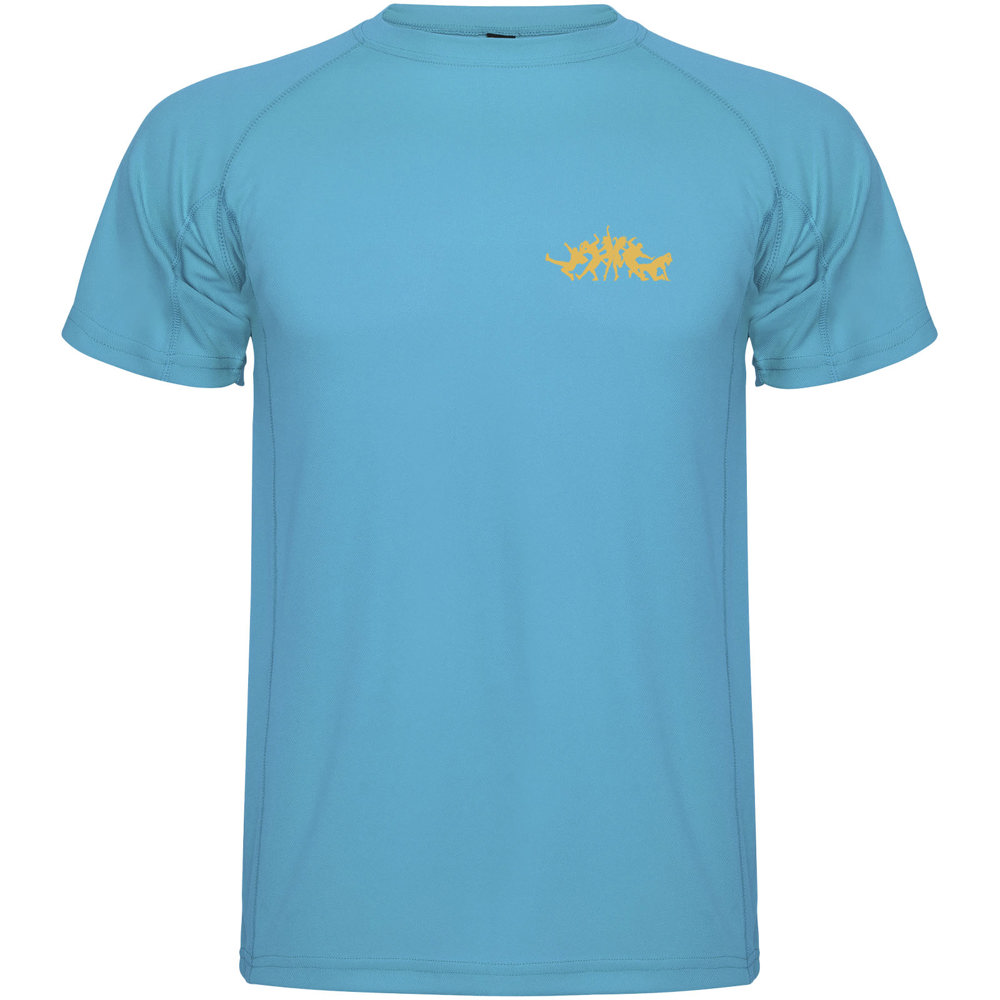 Montecarlo 150 g/m² sportshirt met korte mouwen voor kinderen
