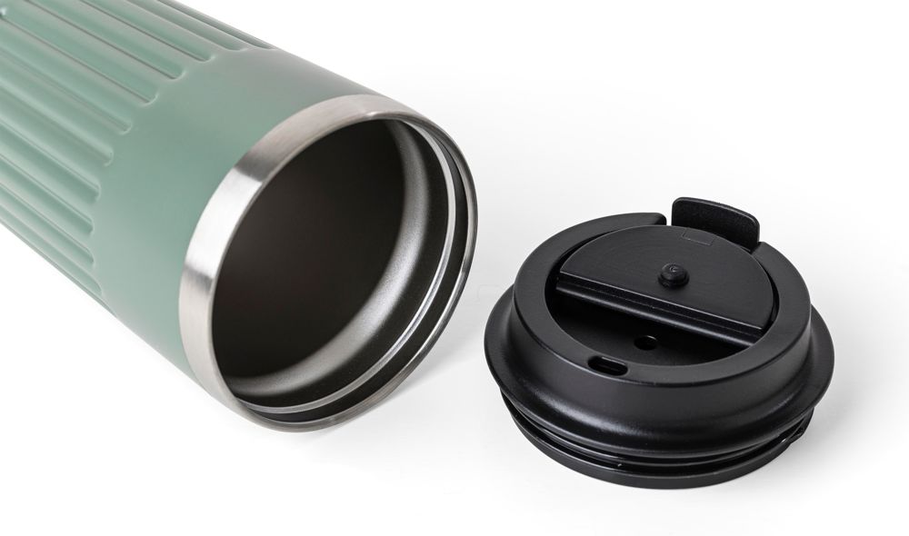 Gerecyclede roestvrijstalen reismok (400 ml) Chiara