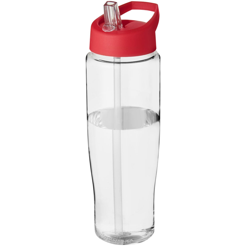 H2O Active® Tempo 700 ml sportfles met fliptuitdeksel - kopen of bedrukken - Transparent, Rood