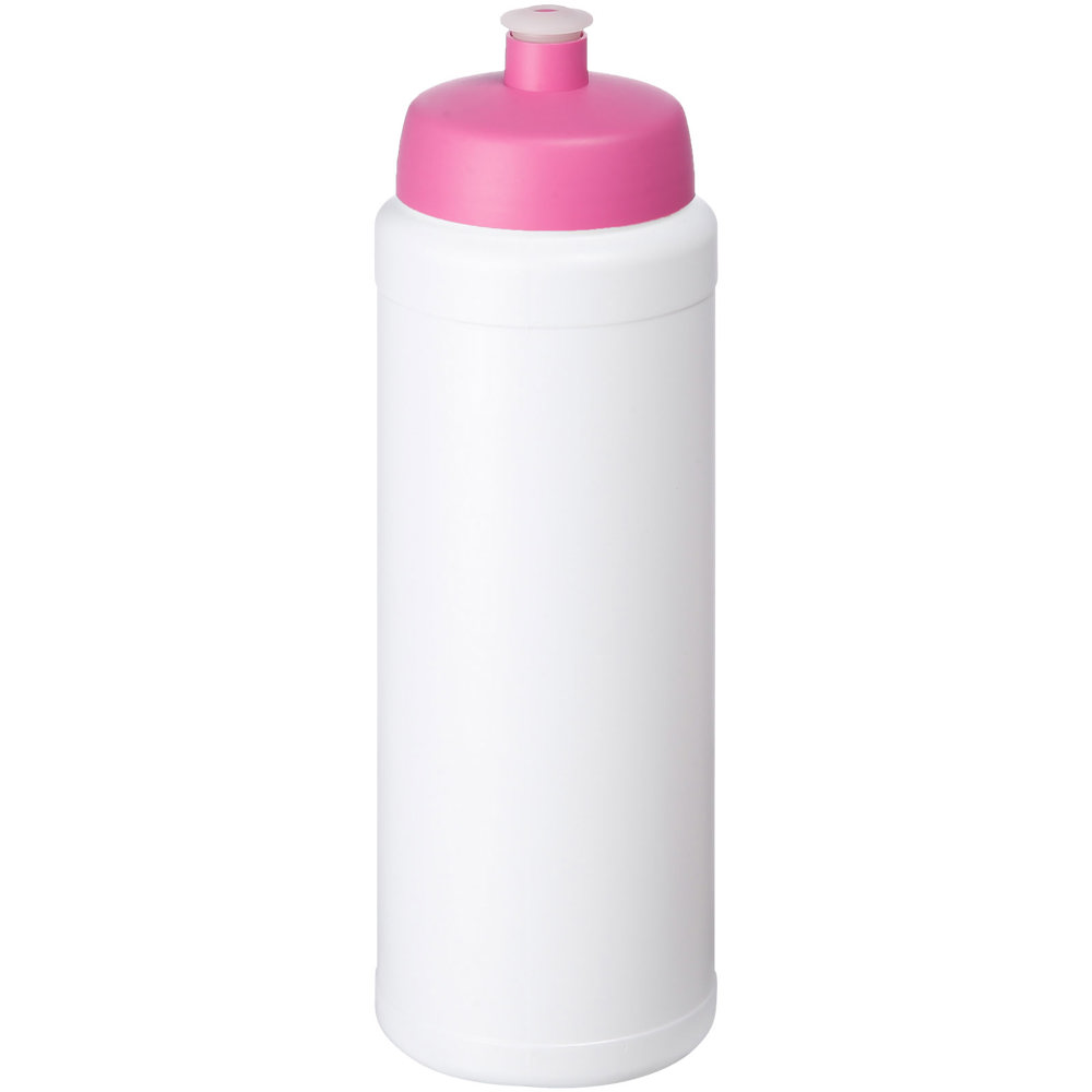 Baseline® Plus 750 ml drinkfles met sportdeksel - kopen of bedrukken - Wit, Roze