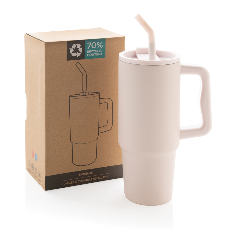 Embrace deluxe RCS recycled RVS drinkbeker 900ml