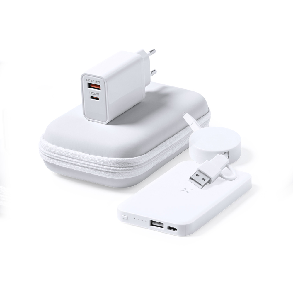 Power Bank Set Cody - voor bedrijven en relatiegeschenken