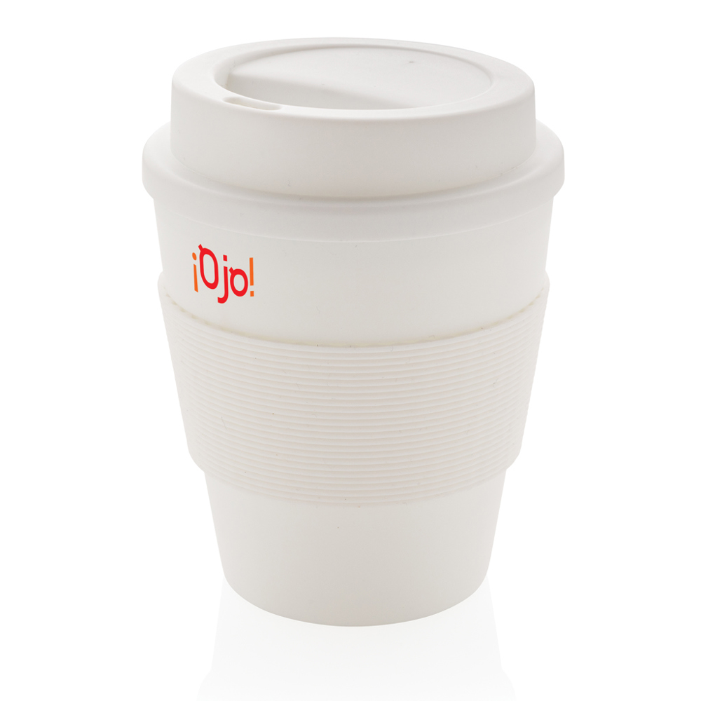 Herbruikbare koffiebeker met schroefdop 350ml