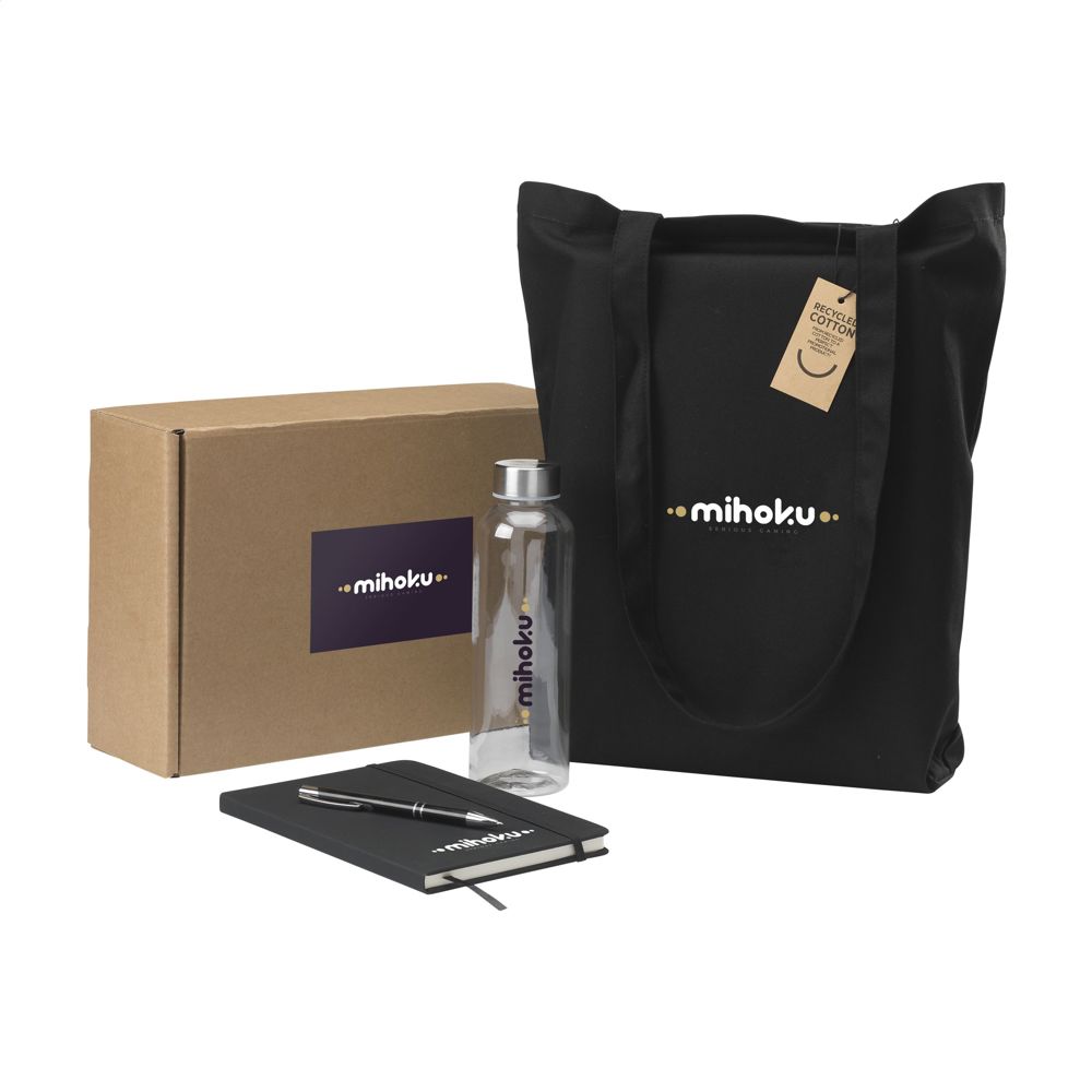 Merch Set Recycled geschenkset - met logo of onbedrukt bestellen