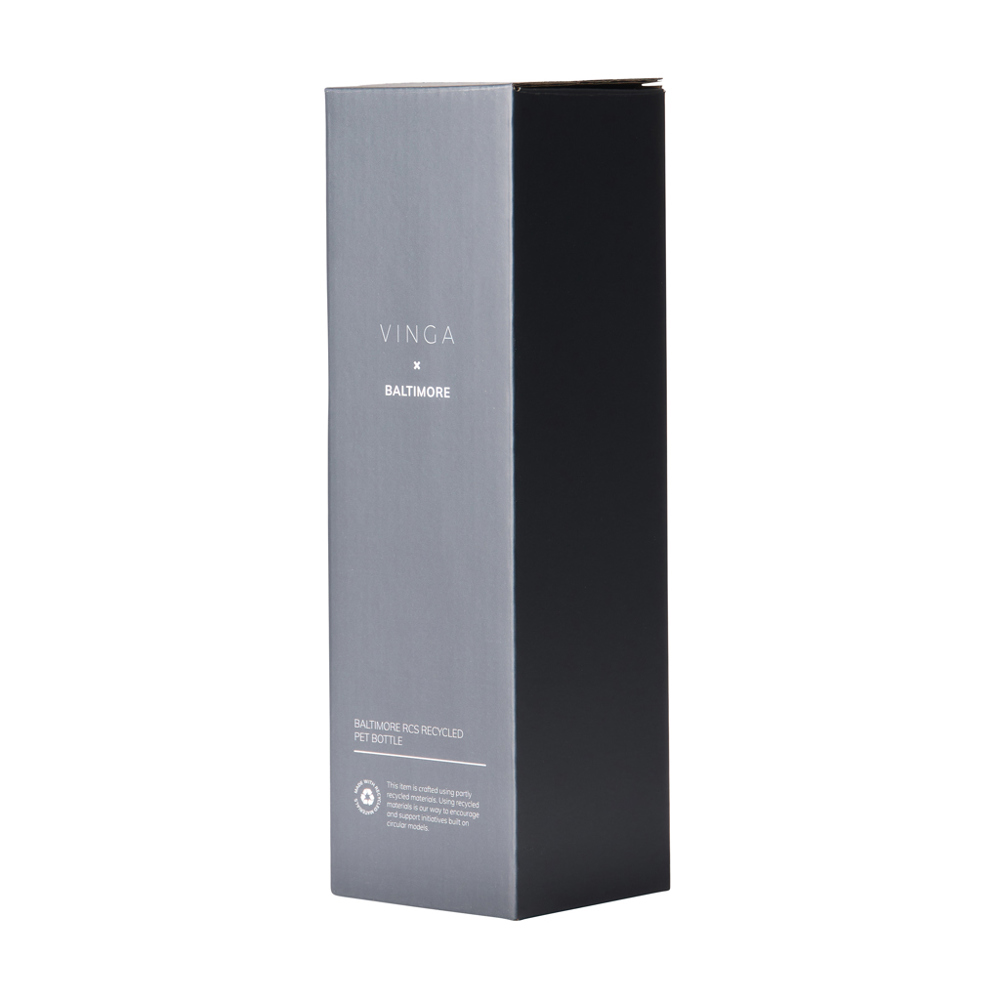 VINGA Baltimore RCS recycled SS fles 600 ML