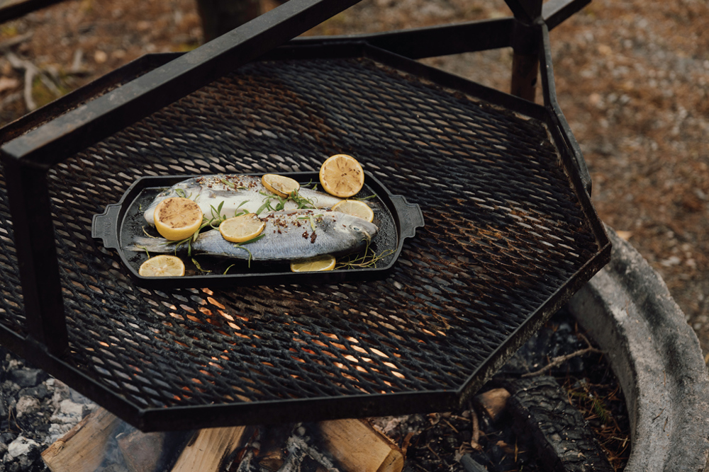 VINGA Monte Ardoise grillplaat, rechthoekig