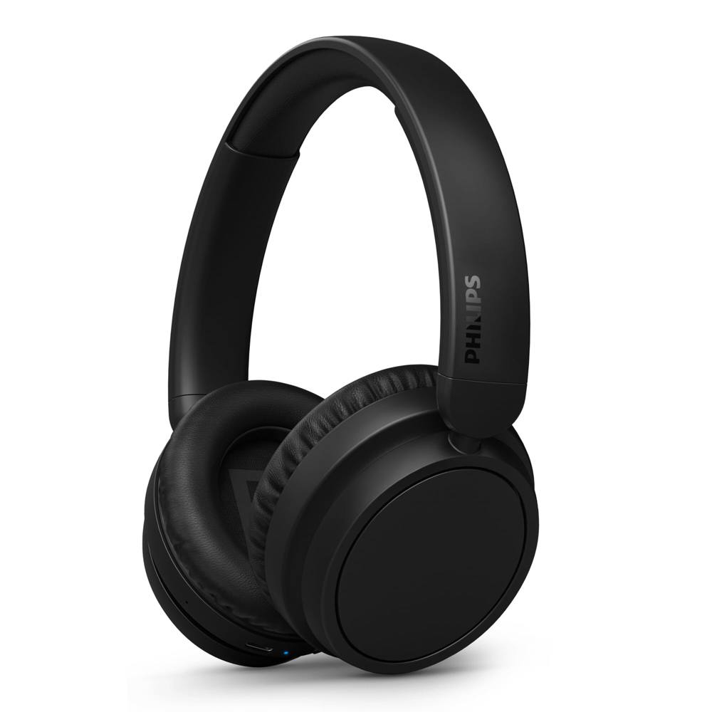 TAH5209 |Philips Bluetooth over ear koptelefoon met 65 uur speeltijd - met logo of onbedrukt bestellen - Zwart