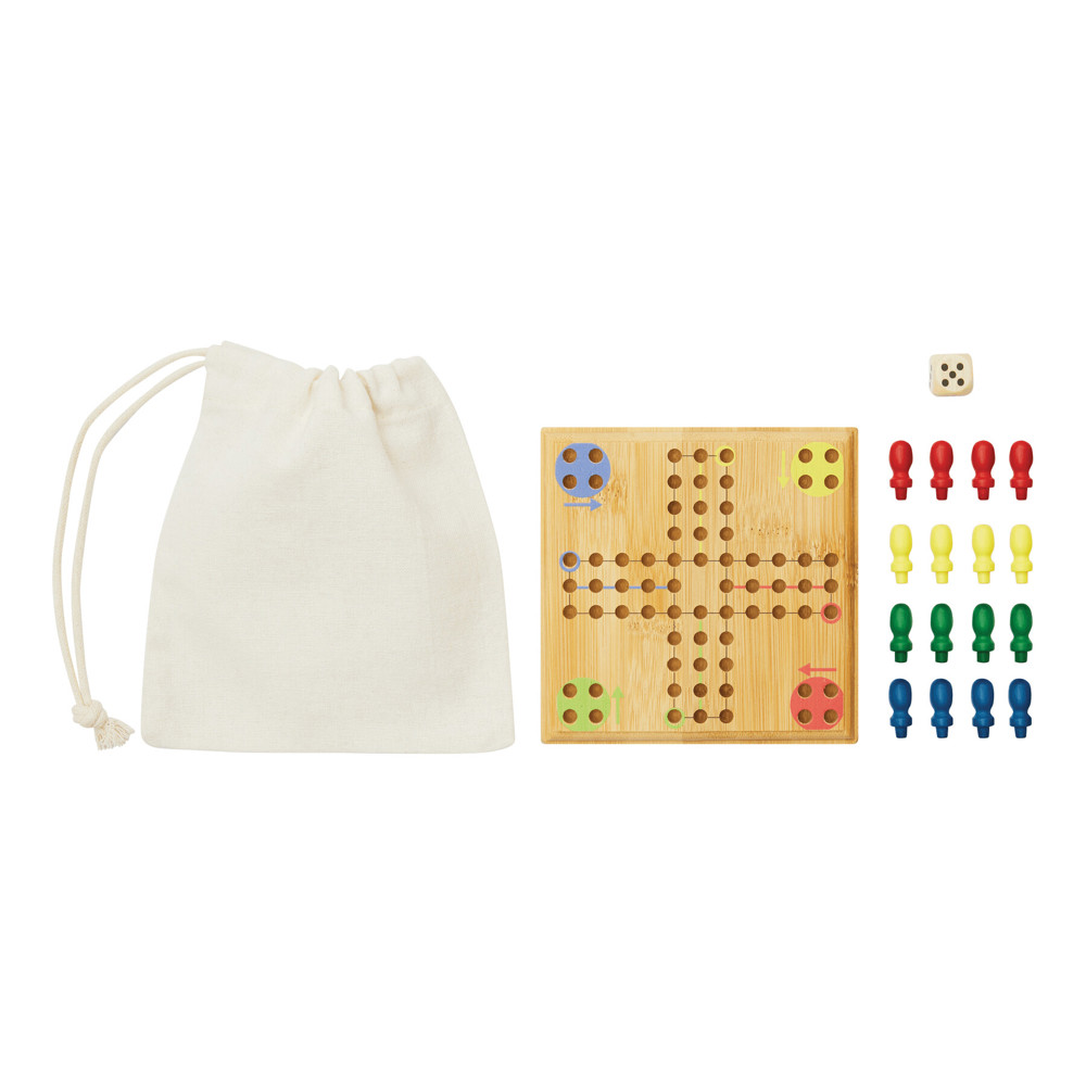 NO ANGER - Ludo houten spel - met logo of onbedrukt bestellen