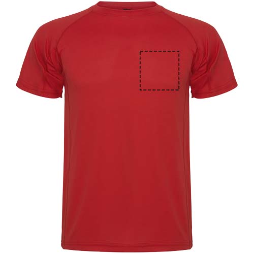 Montecarlo 150 g/m² sportshirt met korte mouwen voor heren