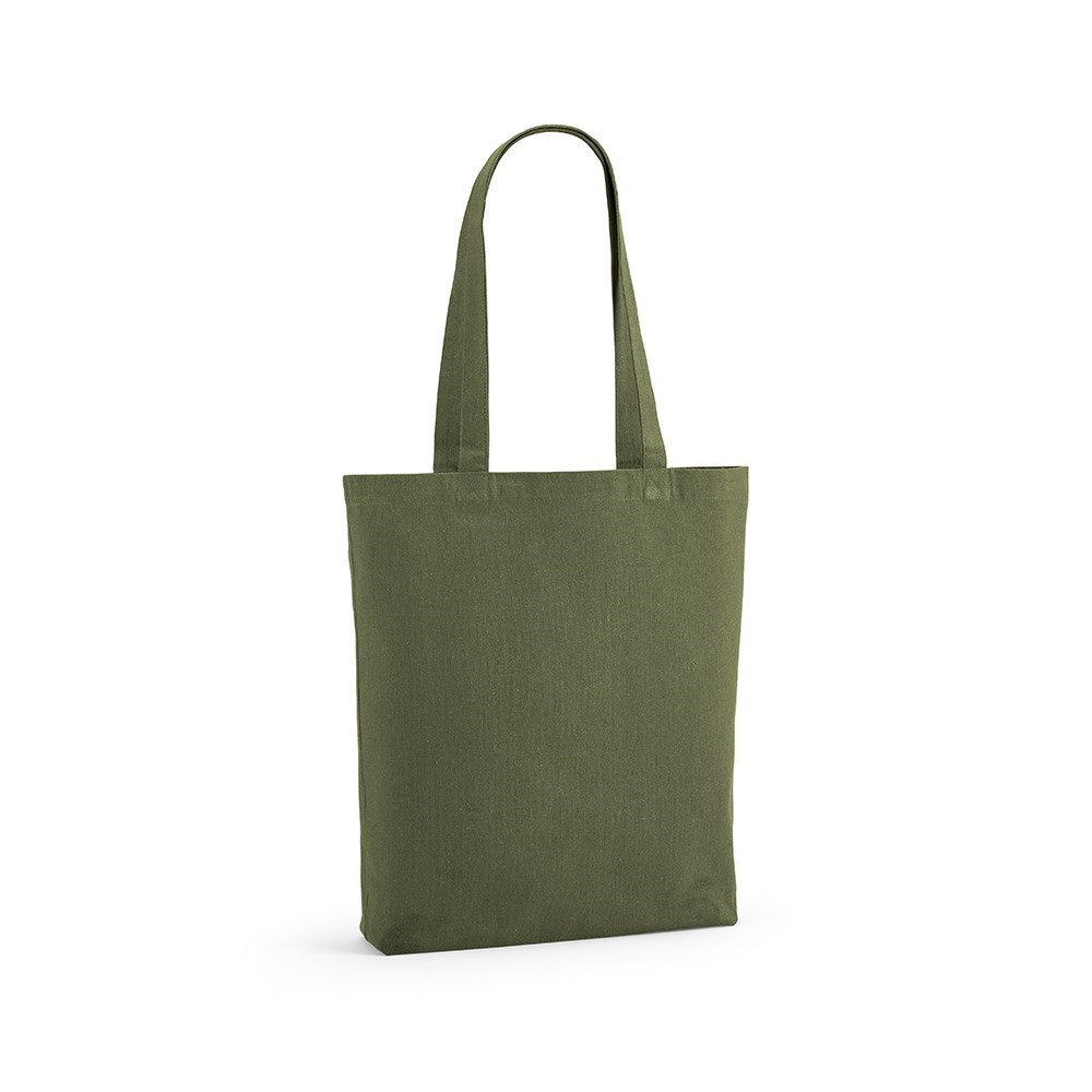 Logan boodschappentas gerecycled katoen 280 gsm - Legergroen