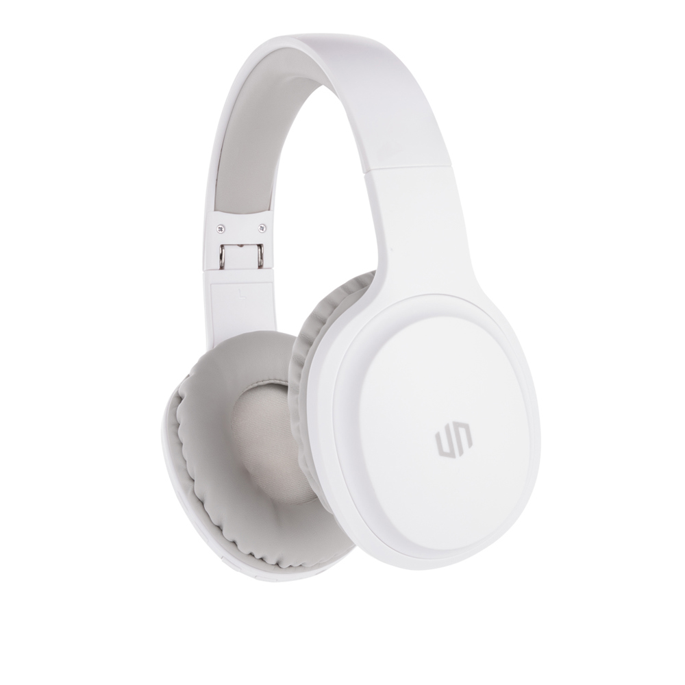 Urban Vitamin Belmont draadloze hoofdtelefoon - met logo of onbedrukt bestellen - wit (± PMS White)
