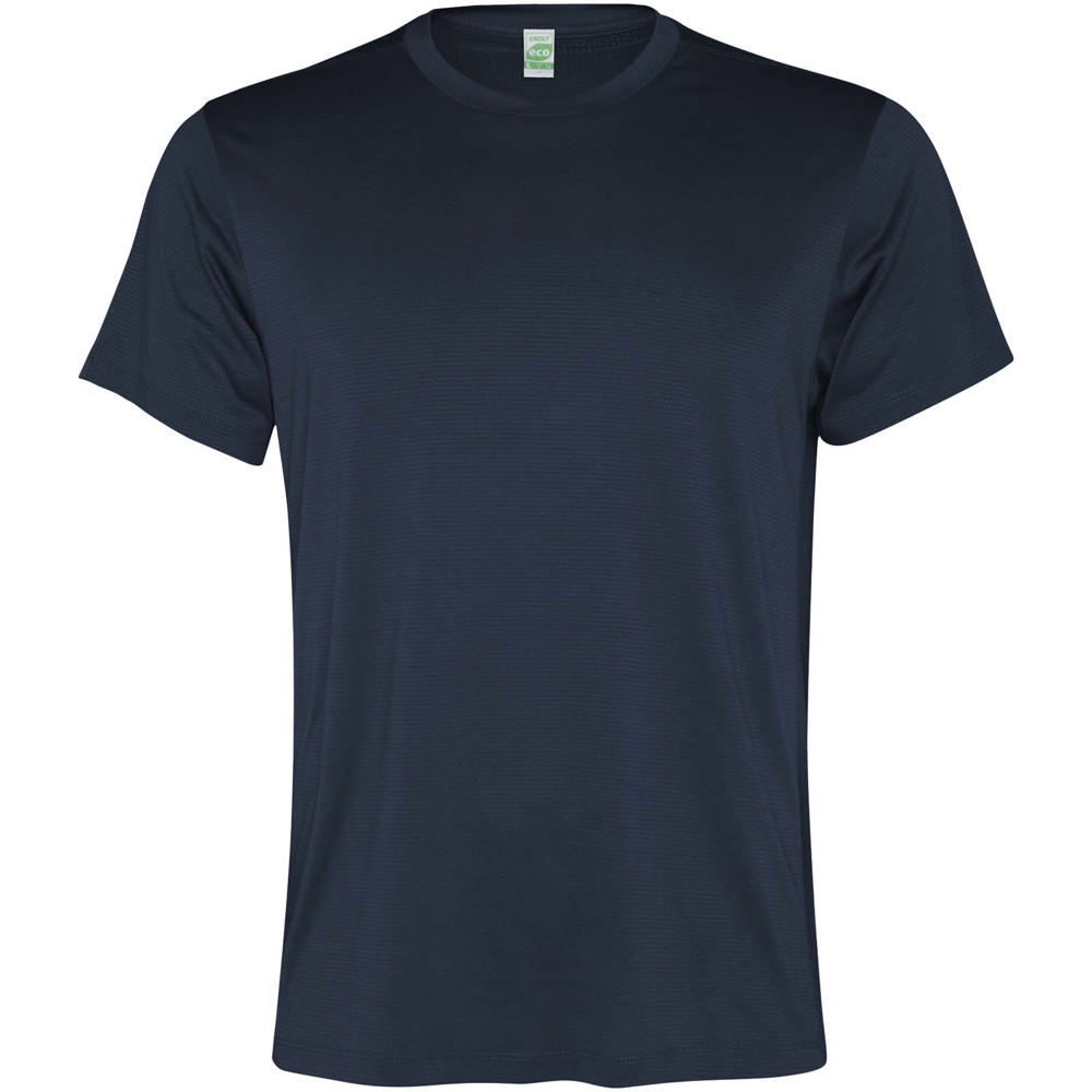 Slam sportshirt met korte mouwen voor heren - bedrukt of onbedrukt verkrijgbaar - Marineblauw
