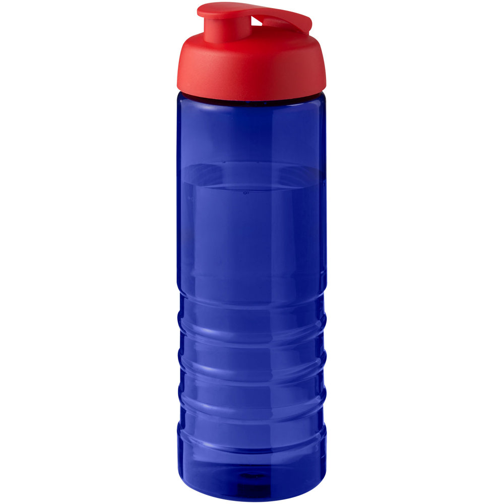 H2O Active® Eco Treble 750 ml drinkfles met klapdeksel - voor bedrijven en relatiegeschenken - Blauw, Rood
