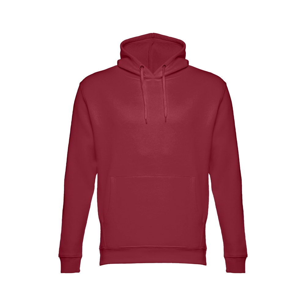THC PHOENIX. Sweater (unisex) met capuchon in katoen en polyester - met logo of onbedrukt bestellen - Bordeaux rood