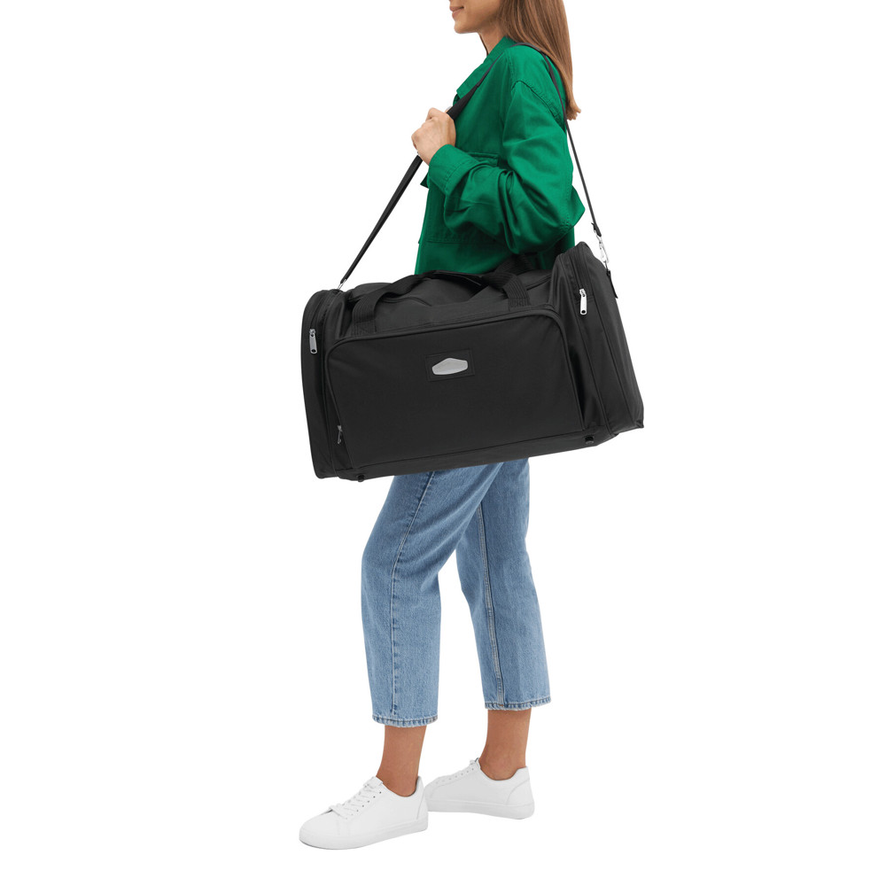 LASER PLUS TRAV - 600D polyester reistas - met logo of onbedrukt bestellen