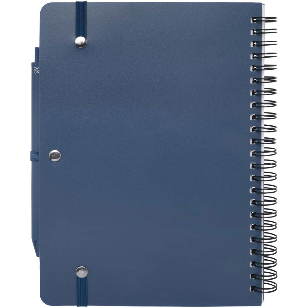Thalaasa A5 ocean-bound hardcover notitieboek met balpen (zwarte inkt)