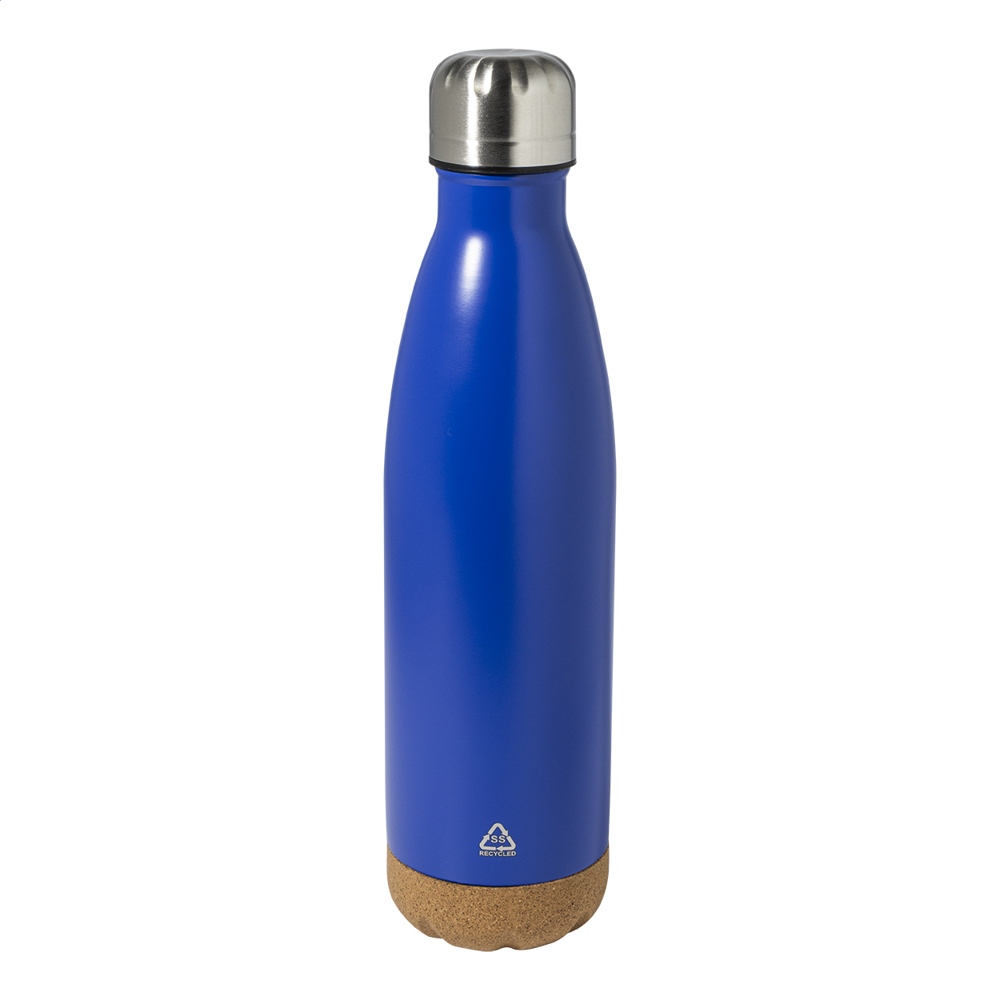 Recouver - geïsoleerde fles - kopen of bedrukken - Blauw