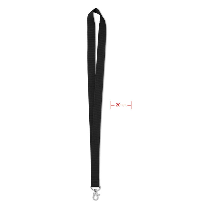 SIMPLE LANY - Lanyard 20 mm - voor bedrijven en relatiegeschenken