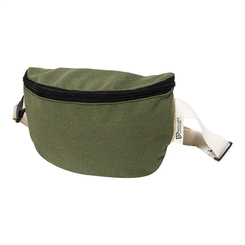 Rekan Hip - gerecycled canvas heuptasje - voor bedrijven en relatiegeschenken - Groen
