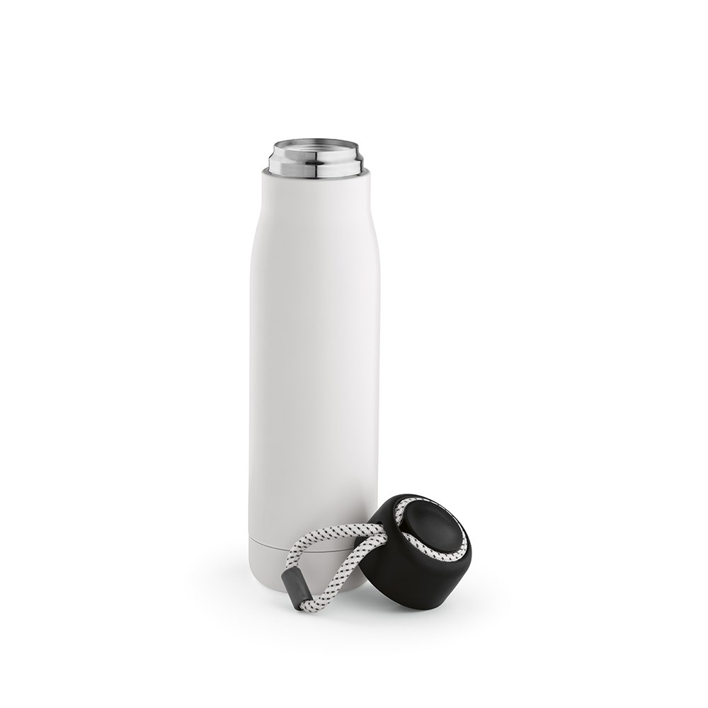 Lena fles gerecycled roestvrij staal 570 ml - Wit