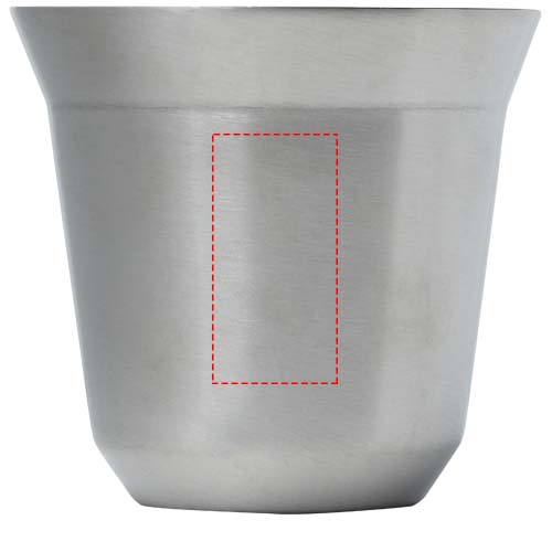 Duo 80 ml RCS gecertificeerde roestvrijstalen espressokopjesset 