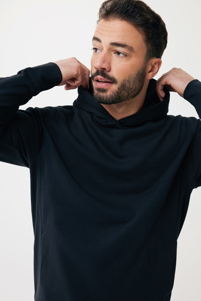 IQONIQ Yengo recycled katoen hoodie met steekzakken