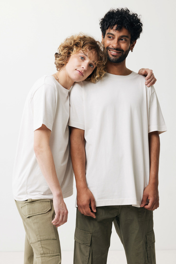 IQONIQ Kakadu relaxed gerecycled katoen t-shirt